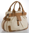 Кожаная летняя сумка Eleganzza, цвет: бежевый Z20 - 1646 2010 г инфо 11724v.